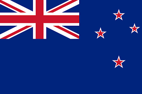 Fahne von Neuseeland